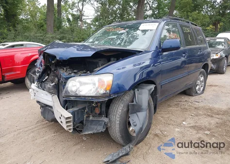 2007 Toyota Highlander V6 z USA, uszkodzony, nr VIN JTEHP21AX70222827